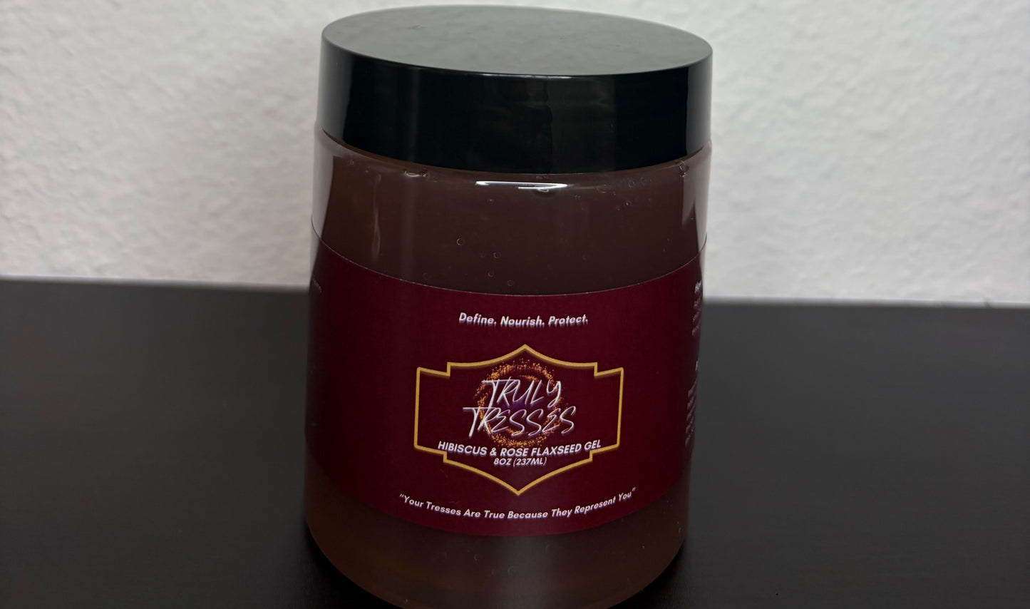 Hibiscus Rose Flaxseed Gel